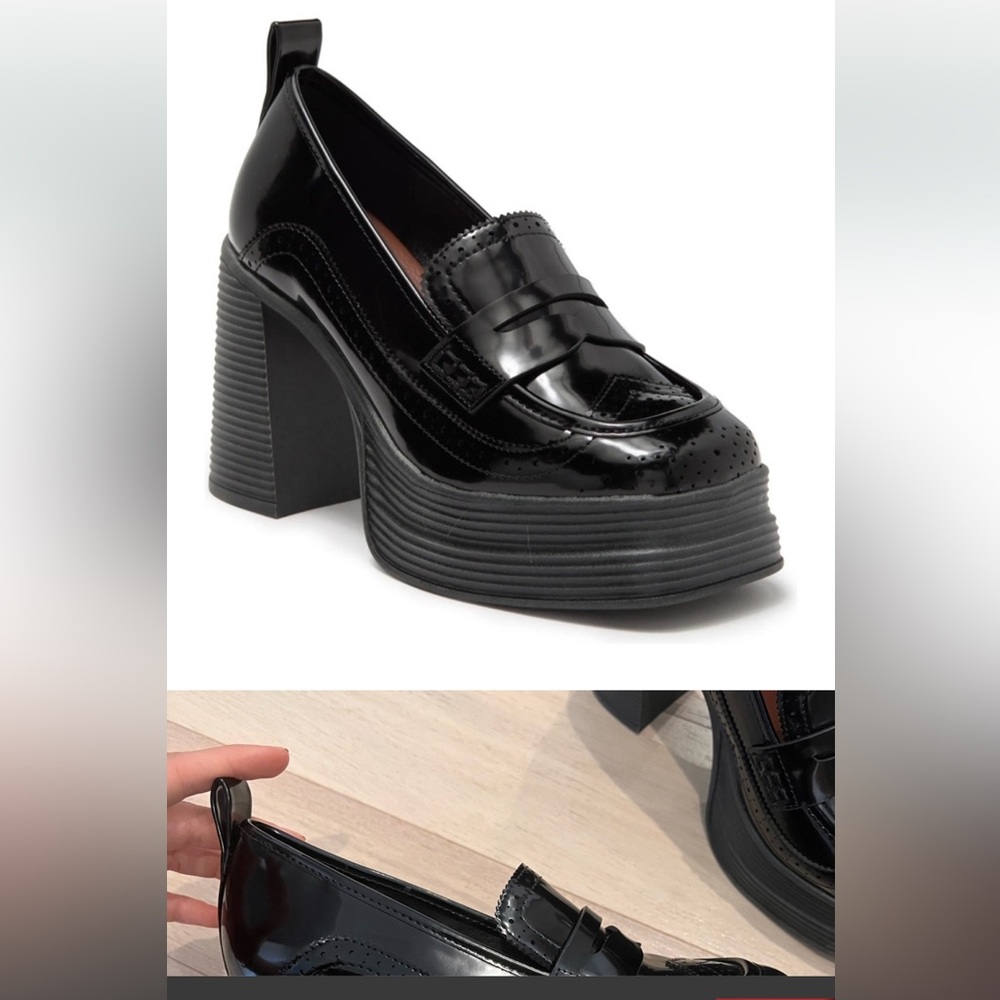 MIA platform heel loafer